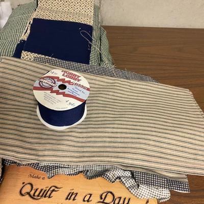 FABRIC READY FOR QUILTING, PATTERNS AND MORE!
