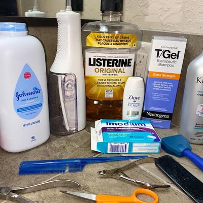 TRAVEL WATERPIK , & TOILETRIES