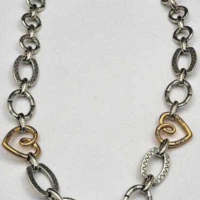 Brighton Fresco Hearts Necklace & Bracelet Set