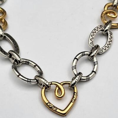 Brighton Fresco Hearts Necklace & Bracelet Set