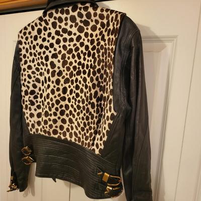 1980's Women's Begedor leather Jacket Italy