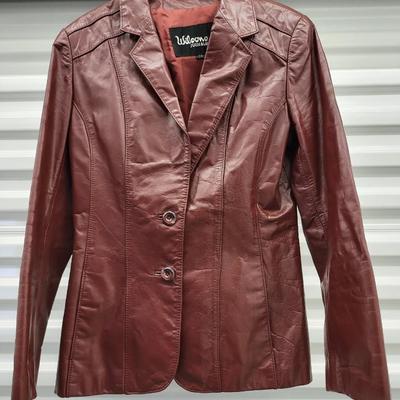 Vintage Size 14 Wilson Leather Jacket
