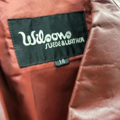 Vintage Size 14 Wilson Leather Jacket