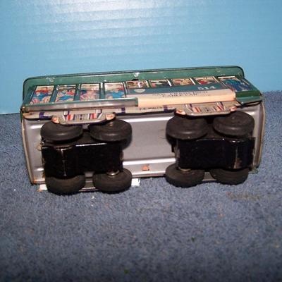 LOT 193 TIN LITHO POWELL & MASON STREET CARS/TROLLEYS JAPAN