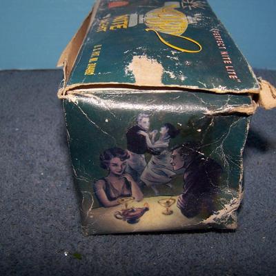 LOT 195 GREAT VINTAGE ARABIAN NITE LIGHT 1001 NIGHT LAMP