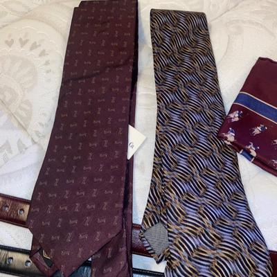 J PITNER TIES, BELTS, AND HANDKERCHIEFS