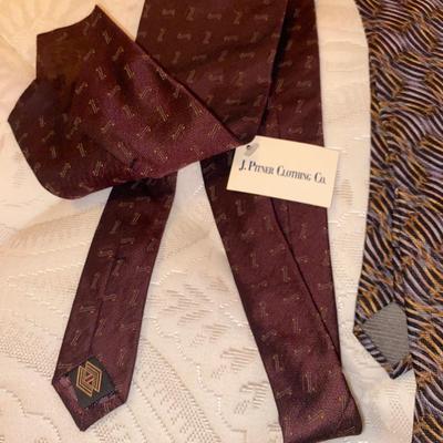 J PITNER TIES, BELTS, AND HANDKERCHIEFS