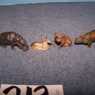 LOT 213 OLD METAL MINI CRITTERS