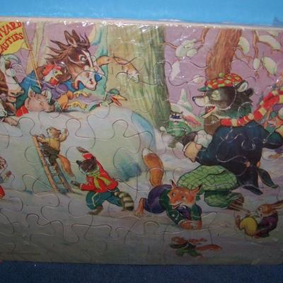 LOT 215 GREAT VINTAGE PICTURE PUZZLES BOYLSTON DUMMER