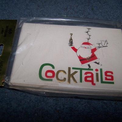 LOT 217 VINTAGE HALLMARK PLACECARDS/TALLYS/INVITATIONS/NAPKINS