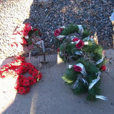 LOT 225 BIG BOX of CHRISTMAS DECOR