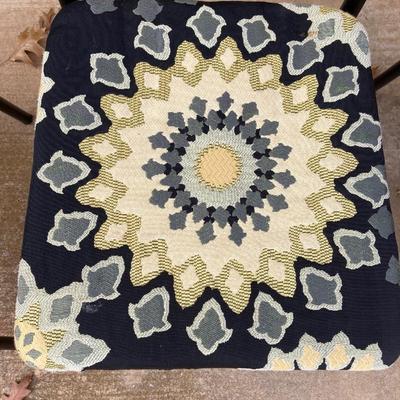 Foir Iron Chairs- Refinished and Reupholstered