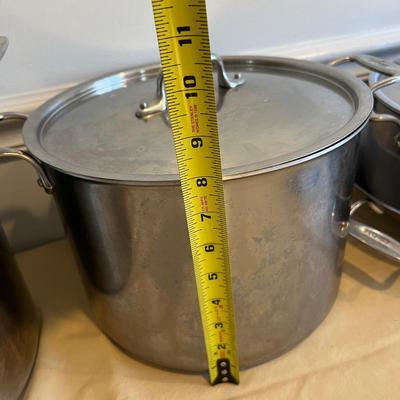 High End All Clad Cookware Set - Pots, Pans, Skillets, Wok, Crock Pot