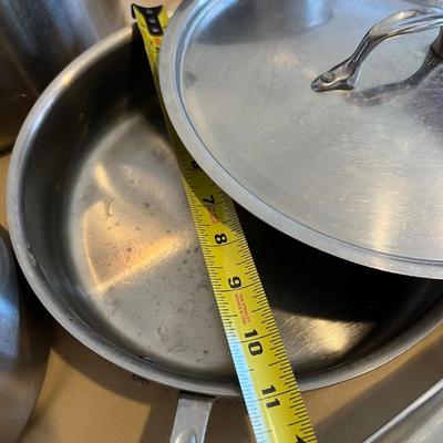 High End All Clad Cookware Set - Pots, Pans, Skillets, Wok, Crock Pot