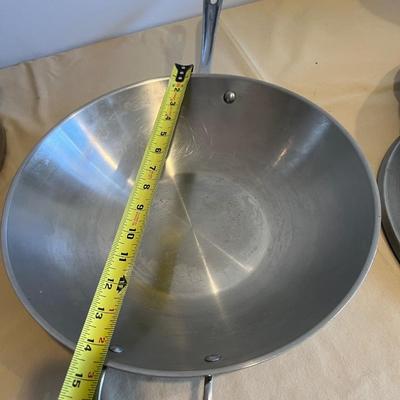High End All Clad Cookware Set - Pots, Pans, Skillets, Wok, Crock Pot