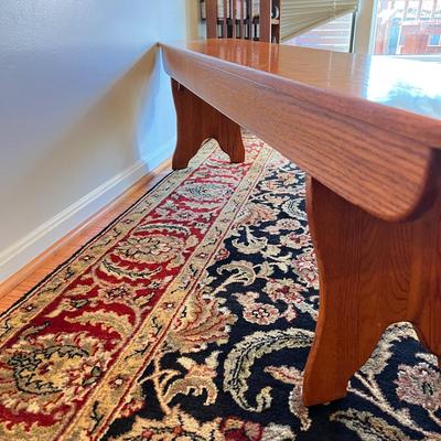 Solid Wood "Locker Bench"