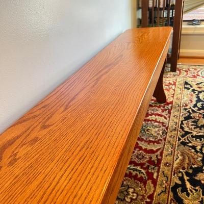 Solid Wood "Locker Bench"