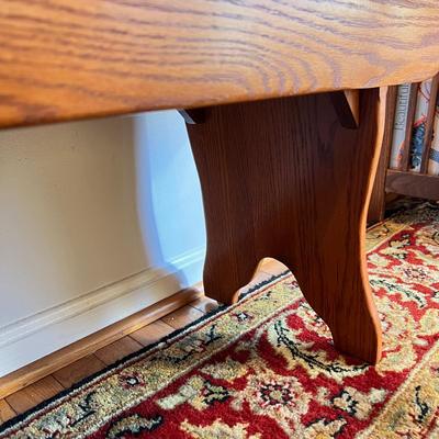 Solid Wood "Locker Bench"