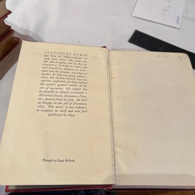 Antique “Classics” Books - Dumas, Jane Austen & More Plus First Edition Readers Digest Set (D-RG)