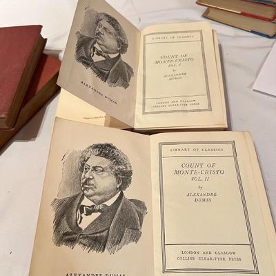 Antique “Classics” Books - Dumas, Jane Austen & More Plus First Edition Readers Digest Set (D-RG)