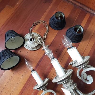 Iron Chandelier (B1-MG)