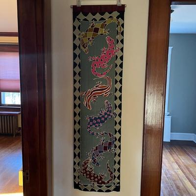 Batik On Silk Wall Hanging (UH-RG)