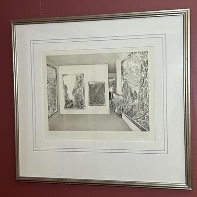 Hans Georg Rauch “Galerie” Signed/Numbered Print (B2-RG)