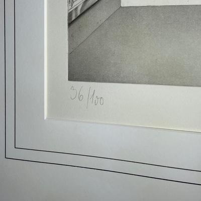 Hans Georg Rauch “Galerie” Signed/Numbered Print (B2-RG)