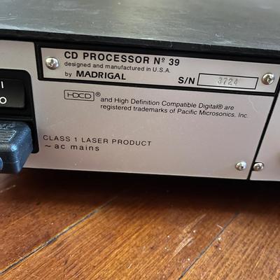 Mark Levinson CD Processor (B1-MG)