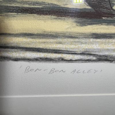 Peter Howson “Bon Bon Alley” Limited Edition Signed Print (B2-RG)