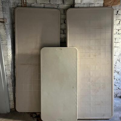Three Folding Tables (BS1-MG)