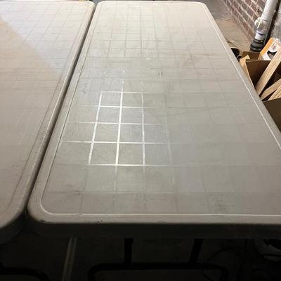 Three Folding Tables (BS1-MG)