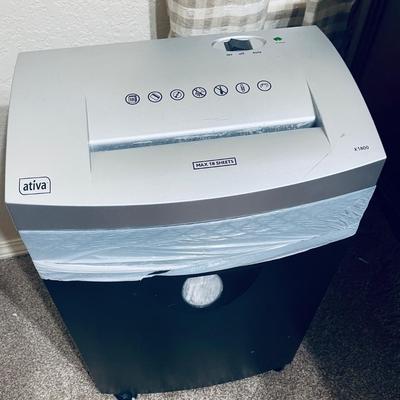 Ativa 18 Sheet Paper Shredder