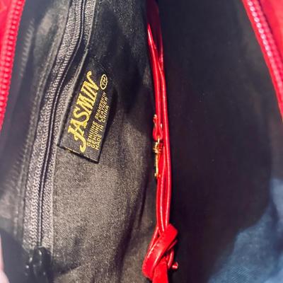 Snakeskin Purses - Like New - Blue and Red