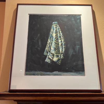James Hansen “Closed Umbrella” Signed Gouache on Paper (E-RG)