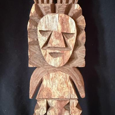 Two Wooden Tarahuma Dolls (UO-ML)
