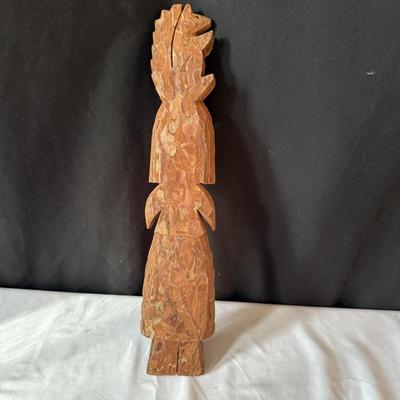 Two Wooden Tarahuma Dolls (UO-ML)