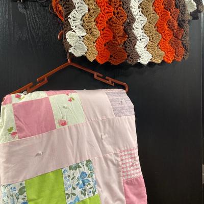 Quilt and afghan