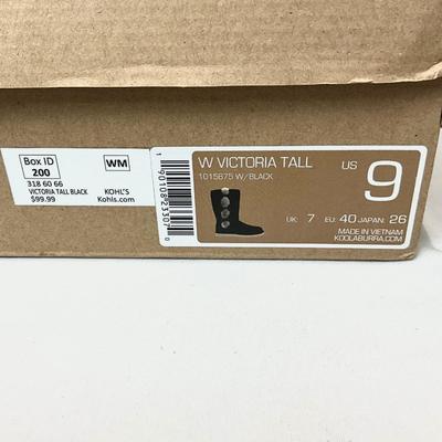 Lot A 110 NIB Koolaburra by UGG Victoria Tall - Black Size 9