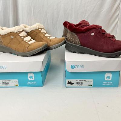 Lot B 128 Two Pair of NIB BZees Size 9