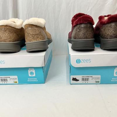 Lot B 128 Two Pair of NIB BZees Size 9