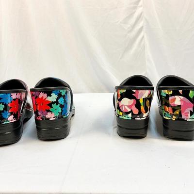 Lot B 147. Two Pair of dansko Clogs Size 42