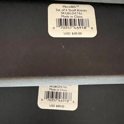 3 Boxes Gorham “Meredith” Steak Knives - 12 in Total