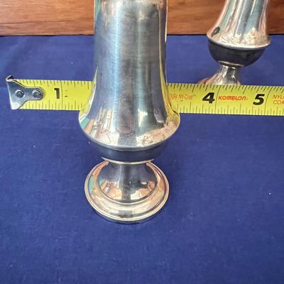 Sterling Silver Alvin Salt & Pepper - Weighted