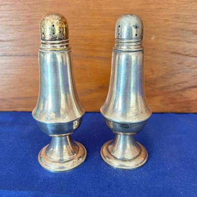 Sterling Silver Alvin Salt & Pepper - Weighted