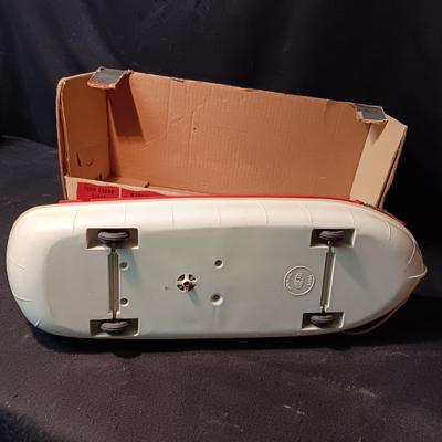 TOY FIRE BOAT BY IDEAL IN ORIGINAL BOX