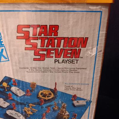 UNOPENED STAR STATION SEVEN PLAYSET BY MARX