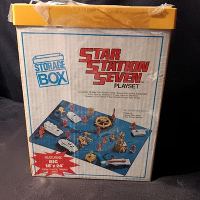 UNOPENED STAR STATION SEVEN PLAYSET BY MARX
