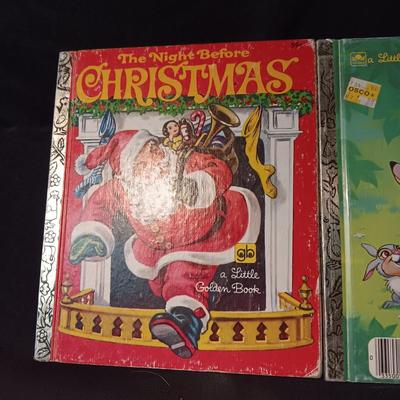 6 LITTLE GOLDEN BOOKS IN GOOD CONDITION