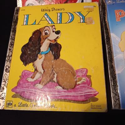 6 LITTLE GOLDEN BOOKS IN GOOD CONDITION